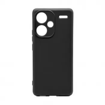 iLike Nano Silicone Case für Xiaomi Redmi Note 13 Pro Plus 5G - Schwarz