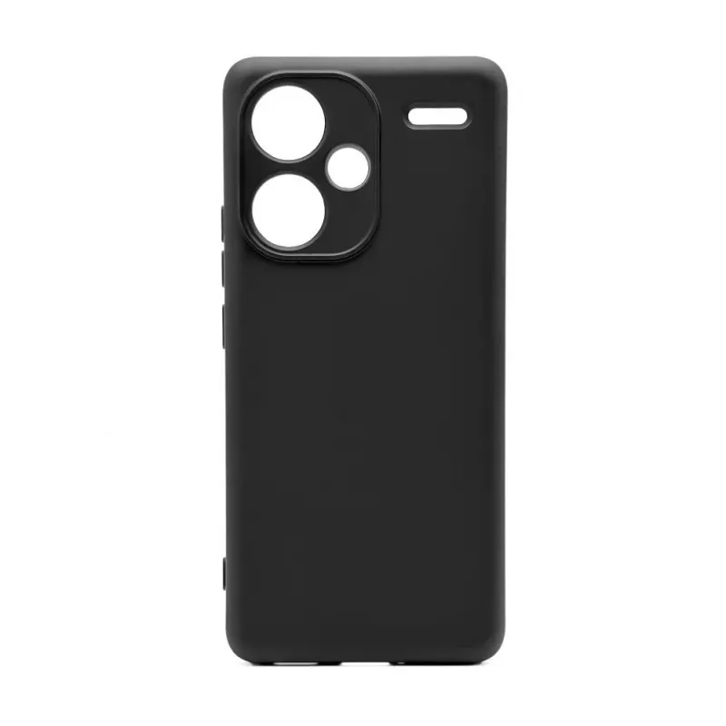 iLike Nano Silicone Case für Xiaomi Redmi Note 13 Pro Plus 5G - Schwarz