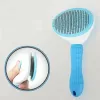 iLike Pet Smart Pet Comb für Hunde & Katzen – weiche Silikon-Entfilzungsbürste für 15–25 mm Fell