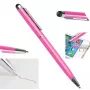 iLike PN1 Universal 2-in-1 Kapazitiver Touch-Stift mit Kugelschreiber für Smartphone und Tablet-PC - Pink