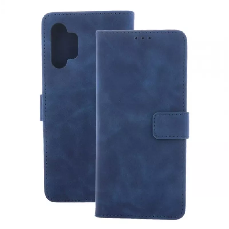 iLike Samsung Galaxy A05s Smart Velvet Case Navy Blue