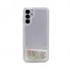 iLike Samsung Galaxy A14 5G Silikonhülle Water Glitter Rainbow
