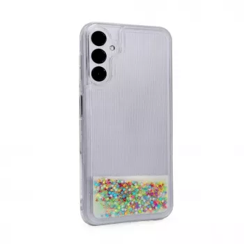 iLike Samsung Galaxy A14 5G Silikonhülle Water Glitter Rainbow