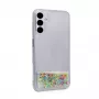 iLike Samsung Galaxy A14 5G Silikonhülle Water Glitter Rainbow