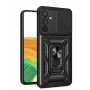 iLike Samsung Galaxy A14 Armored Case mit Kameraschutz Schwarz