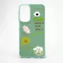 iLike Samsung Galaxy A15 Epoxy Cartoon Cover Hellgrün