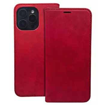 iLike Samsung Galaxy A35 5G Smart Suede Case Rot