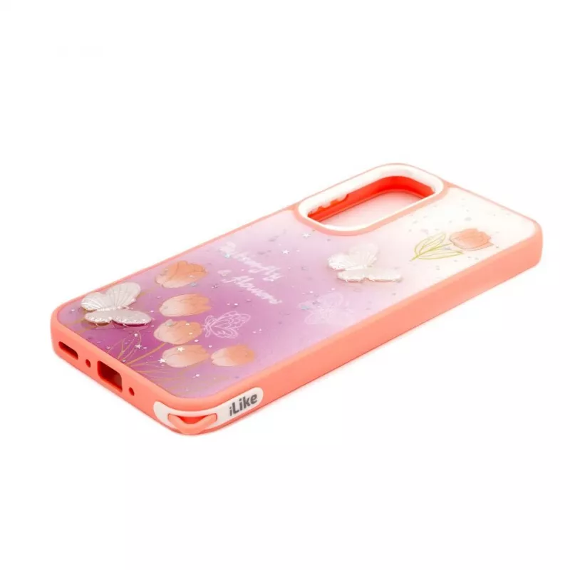 iLike Samsung Galaxy A35 EPOXY CARTOON COVER Light Pink