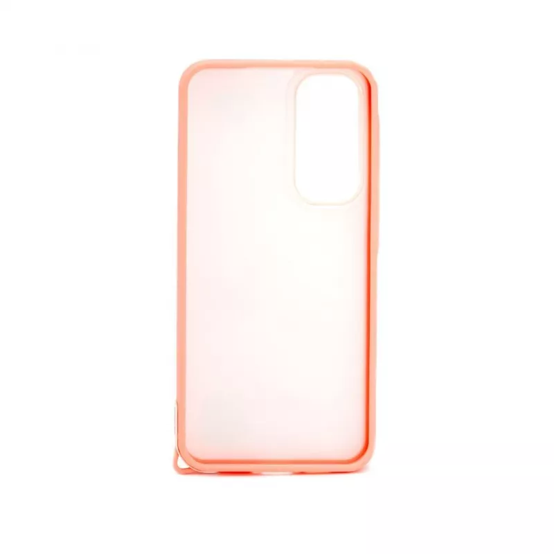 iLike Samsung Galaxy A55 Epoxy Cartoon Cover Rose Red