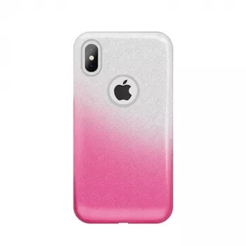 iLike Samsung Galaxy A70 Gradient Glitter 3in1 Hülle Pink