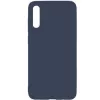 iLike Samsung Galaxy A70 Matt TPU Case Dark Blue