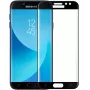 iLike Samsung Galaxy J7 (2017) J730 5D gehärtetes Glas Display-Schutz, Schwarz, 9H Härte, Vollabdeckung