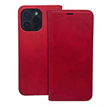 iLike Samsung Galaxy S25 Edge Smart Suede Book Case Rot