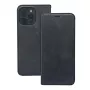 iLike Samsung Galaxy S25 Smart Suede Book Case Schwarz