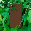 iLike Silicone Case für Samsung Galaxy A34 5G Braun