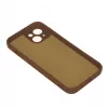 iLike Silicone Case für Samsung Galaxy A34 5G Braun