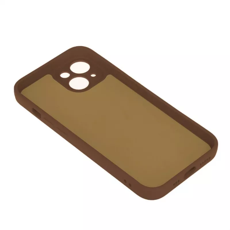 iLike Silicone Case für Samsung Galaxy A34 5G Braun