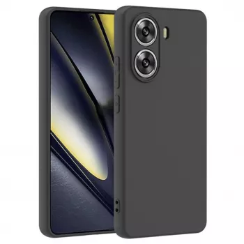 iLike Silicone Case für Xiaomi Poco X7 Pro 5G - Schwarz