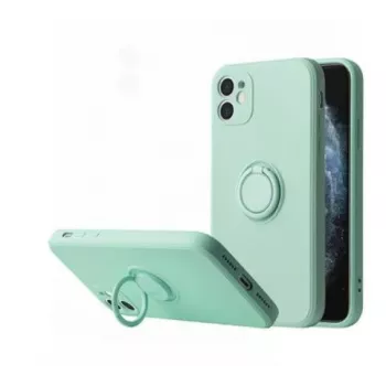 iLike Silicone Ring Back Cover für Xiaomi Redmi 9C / Redmi 10A - Mint