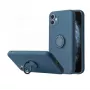 iLike Silicone Ring Case für Xiaomi Redmi Note 10 Pro / Pro Max - Blau