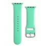 iLike Silicone Strap APS Silicone Watch Band für Apple Watch 8/7/6/5/4/3/2/SE (41/40/38mm) Armband Mint