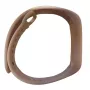iLike Silikonarmband für Xiaomi Mi Band 5 / 6 / 7 (18x250mm) Pink