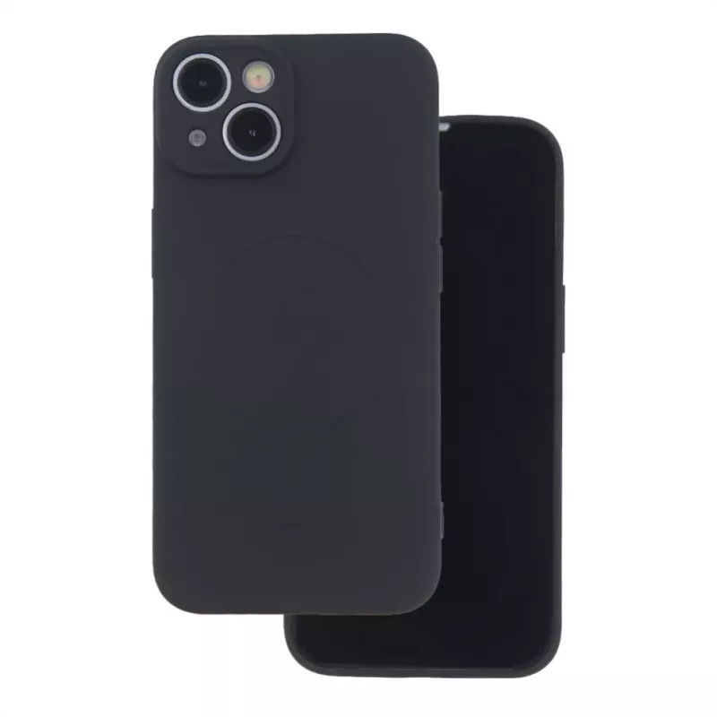 iLike Simple Color Mag Case für Samsung Galaxy A37 5G Schwarz