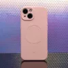 iLike Simple Color Mag Case für Samsung Galaxy A57 5G Pink