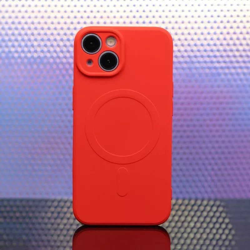 iLike Simple Color Mag Case für Samsung Galaxy A57 5G Rot