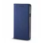 iLike Smart Magnet Case für Xiaomi Redmi 9C / 10A, Navy Blue - Premium PU-Leder Wallet Flip Case mit Kartenfächern und Standfuß