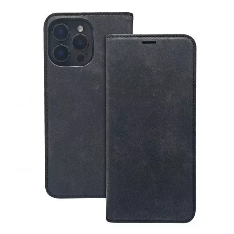 iLike Smart Suede Case für Xiaomi Redmi A3 4G (Global) - Schwarz