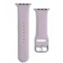iLike Strap APS Silikon Armband für Apple Watch 8/7/6/5/4/3/2/SE (41/40/38mm) Lila