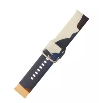iLike Strap Moro Band für Samsung Galaxy Watch 42mm Silikon Armband Camo Uhr Armband
