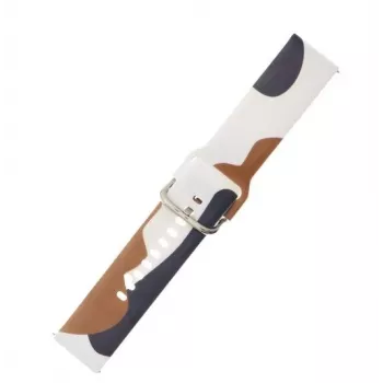 iLike Strap Moro Band für Samsung Galaxy Watch 42mm Silikon Armband Camo Uhr Armband