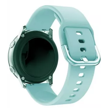 iLike Strap TYS Smartwatch-Armband Universal 20mm Silikon Schwarz