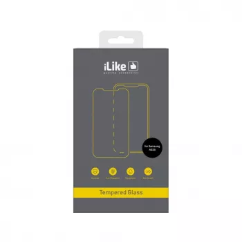 iLike Tempered Glass Screen Protector für Samsung Galaxy A02s (0,33 mm, klar)