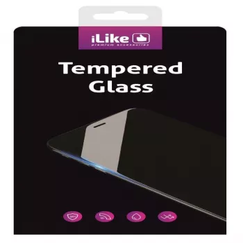 iLike Tempered Glass Screen Protector für Xiaomi Redmi Note 9 Pro / Redmi Note 9S, 0,33 mm flaches klares Glas