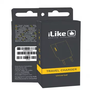 iLike Travel Charger ITC01 White - 5W USB-A Wall Charger mit EU-Stecker