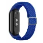 iLike Universal Mi Band 8 Armband Geflochtenes Stoffband Blau