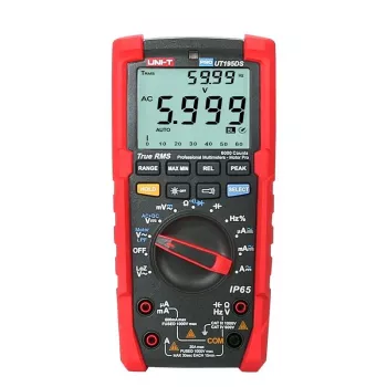ILIKE UT195DS True RMS Digitalmultimeter mit IP65-Schutz, CAT III 1000V/CAT IV 600V, 60000 Zähler, LoZ, LPF, Data Hold, Hintergrundbeleuchtung