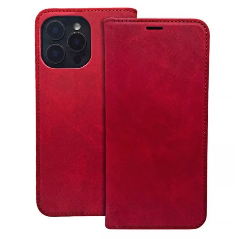 iLike Xiaomi Redmi A3 4G Smart Suede Case Red