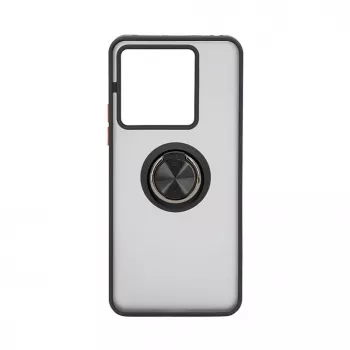 iLike Xiaomi Redmi Note 13 5G Hybrid Case mit Ring Schwarz