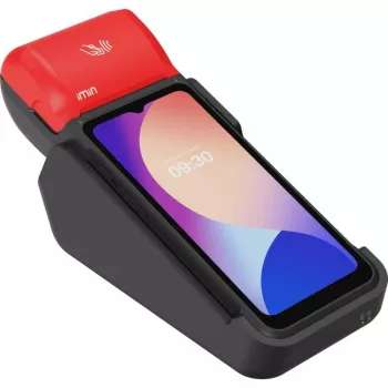 iMin I23M01 Swift 2 Docking Station - Ladestation & Netzwerk-Hub für mobiles POS-Terminal, Schwarz