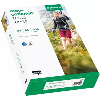 INAPA Papyrus Recyconomic Trend White A4 Druckerpapier 80 g/m² 500 Blatt