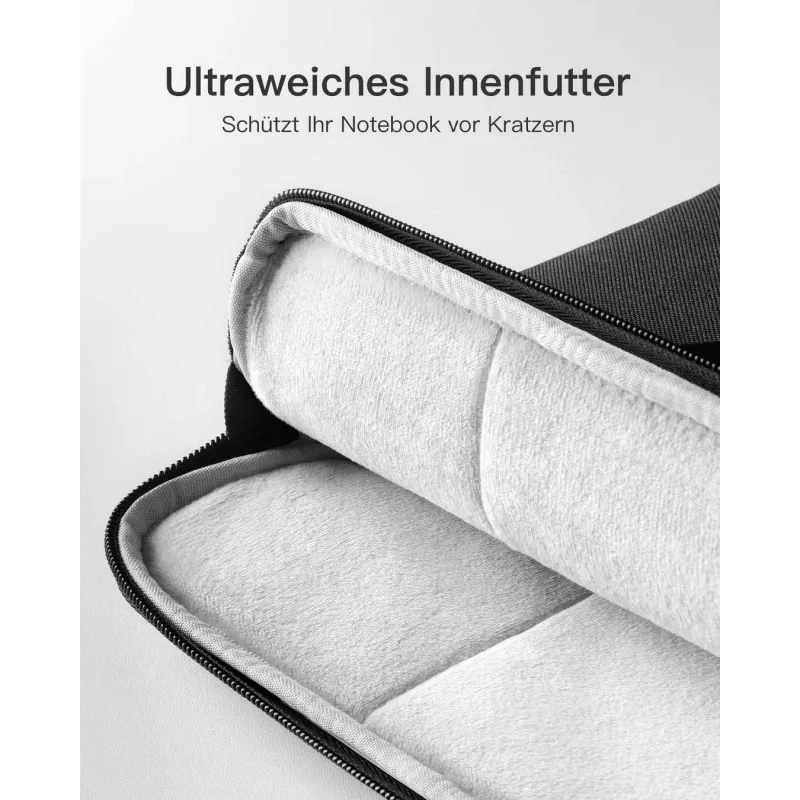 INATECK Laptop-Hülle 13-14 Zoll für MacBook Pro/Air (Grau)