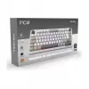 INCA Gaming-Tastatur RGB GraySwitch USB-C/BT 2,00m Weiß (IKG-455)