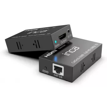 INCA IEX-60 HDMI Extender HDMI 1.4 Full HD 60Hz Schwarz