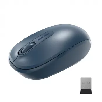 Incase Microsoft Kabellose Mobile Maus 1850 - Beidhändige optische Maus, 2,4 GHz, 3 Tasten, Schwarz