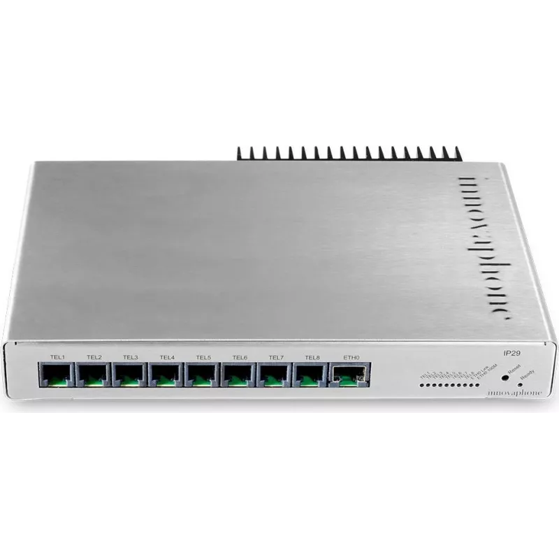 Innovaphone IP29-8 VoIP-Gateway mit 8 FXS-Ports, PoE, Opus-Codec