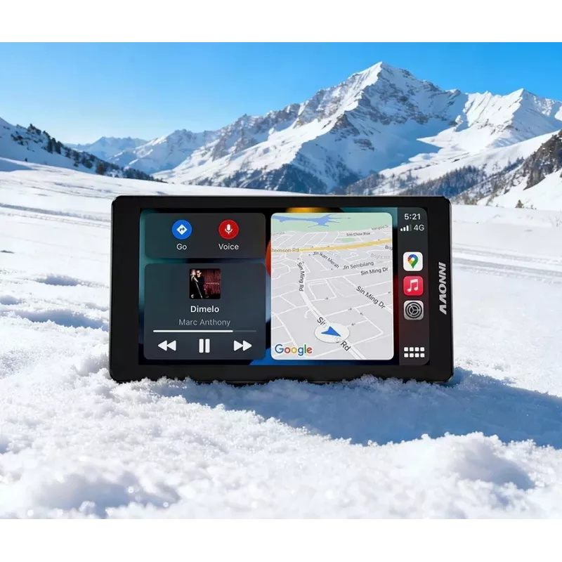 INNOVV N2 BMW Motorrad Dual-Kanal Dashcam mit Apple CarPlay, 1080p vorne & hinten, GPS, Wi-Fi, IP67